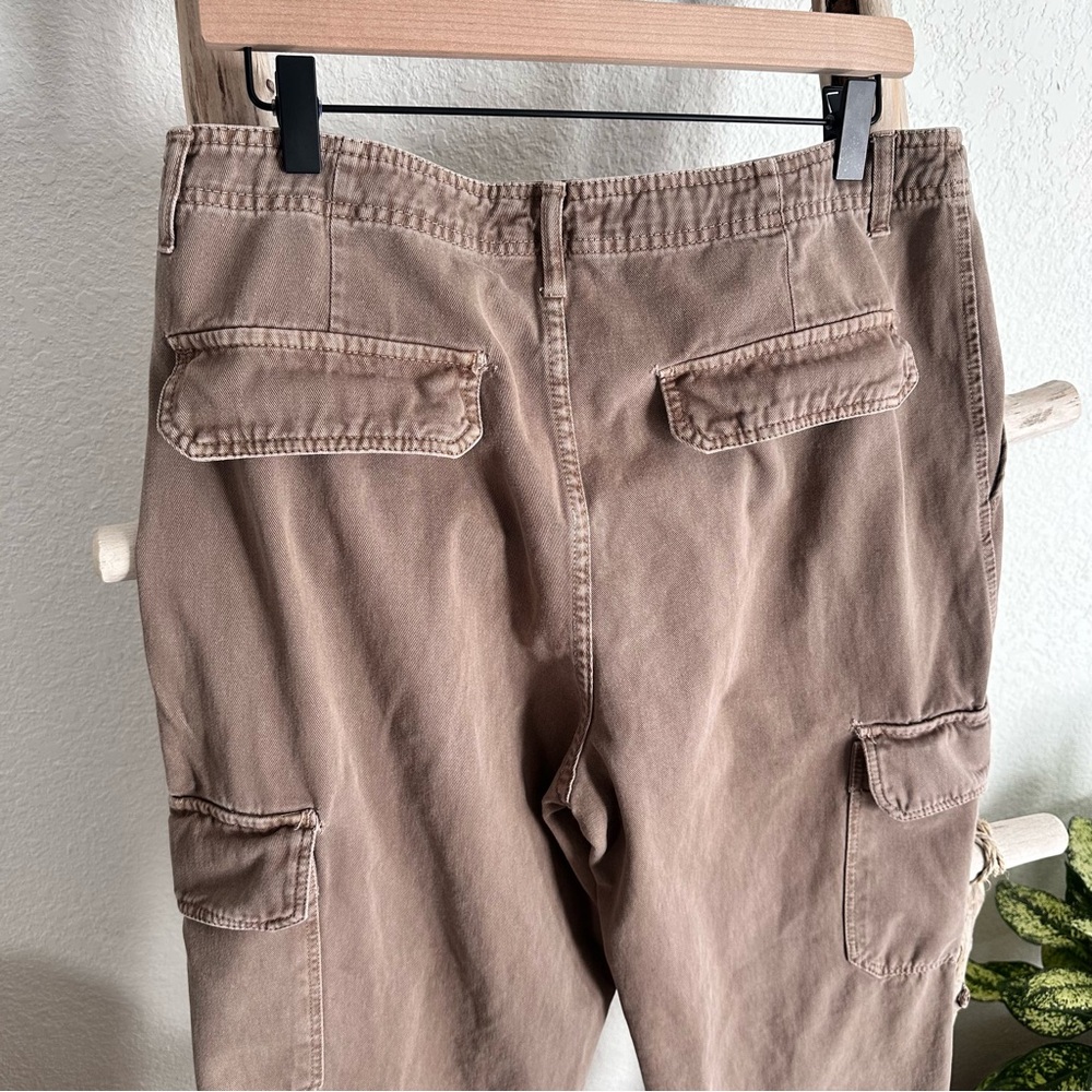 Zara High Rise Cargo Pants